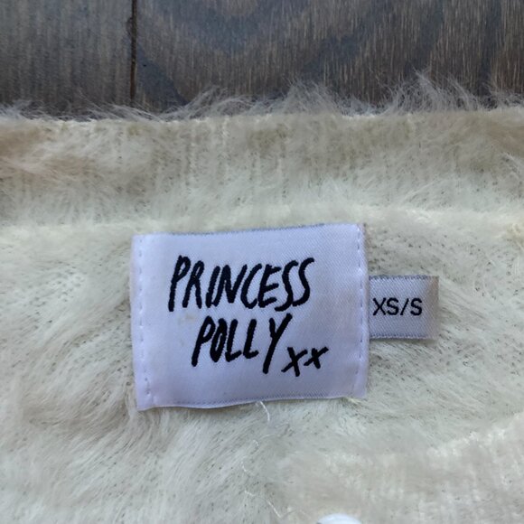 Princess Polly Fizzy White Cardigan - Picture 2 of 2